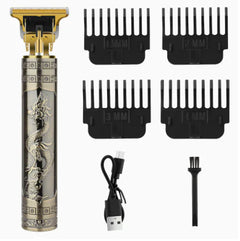 USB Vintage Electric Hair Trimmer
